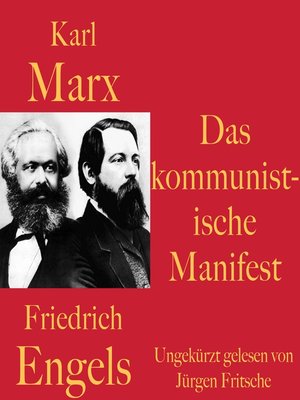 cover image of Karl Marx / Friedrich Engels